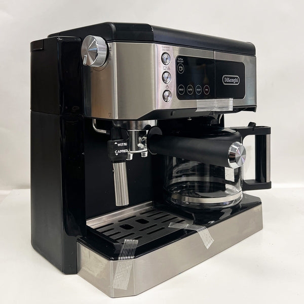 Open Box (#377) DeLonghi All-In-One Coffee & Espresso Maker, COM532M