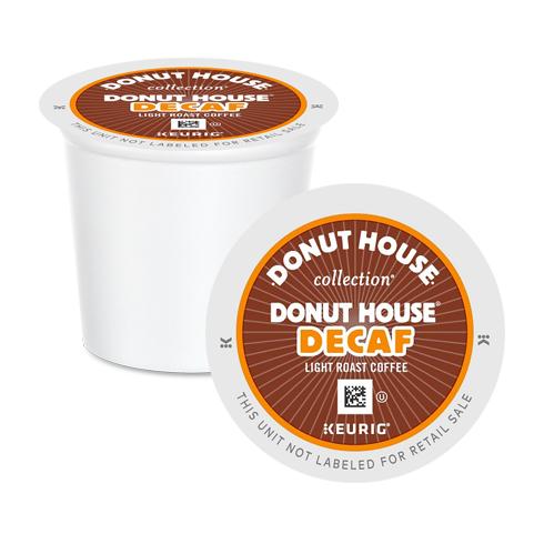 Donut House Collection Decaf Coffee K-Cup Pods 24 Pack