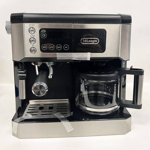 Open Box (#377) DeLonghi All-In-One Coffee & Espresso Maker, COM532M