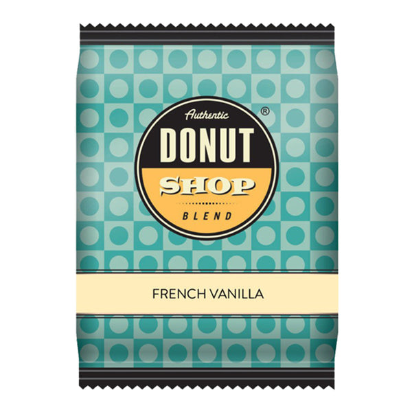 Authentic Donut Shop French Vanilla Coffee Fraction Packs, 24 x 2.5 oz