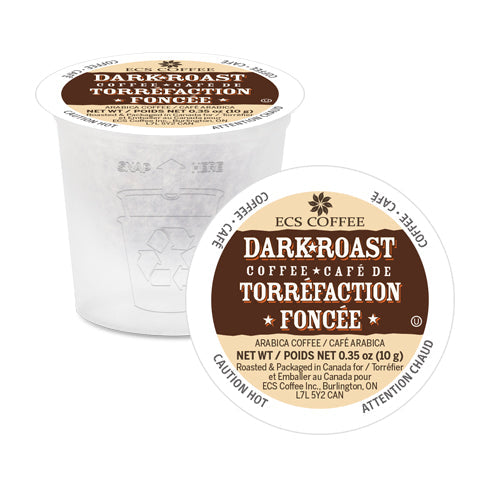 ECS Coffee Dark Roast Single Serve Coffee 70 Pack