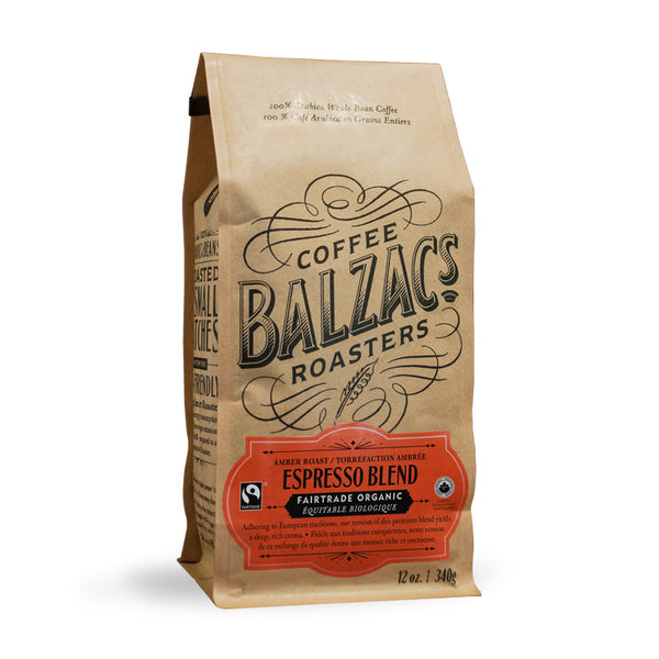 Balzac's Coffee Roasters Espresso Blend Whole Bean Coffee 12oz