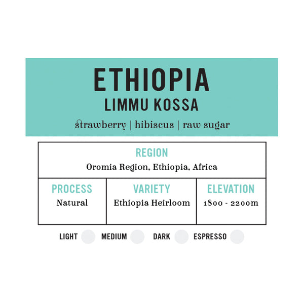 I.XXI Dark Roast Ethiopia Limmu Kossa Whole Bean Coffee, 12 oz.