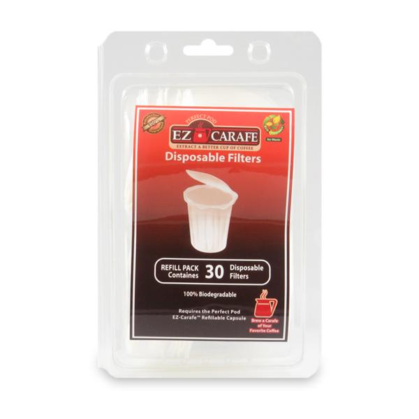Perfect Pod EZ-Carafe 2.0 Disposable Paper Filters 30 Pack
