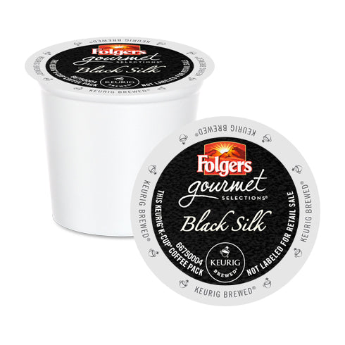 Folgers Gourmet Selections Black Silk K-Cup® Pods 24 Pack