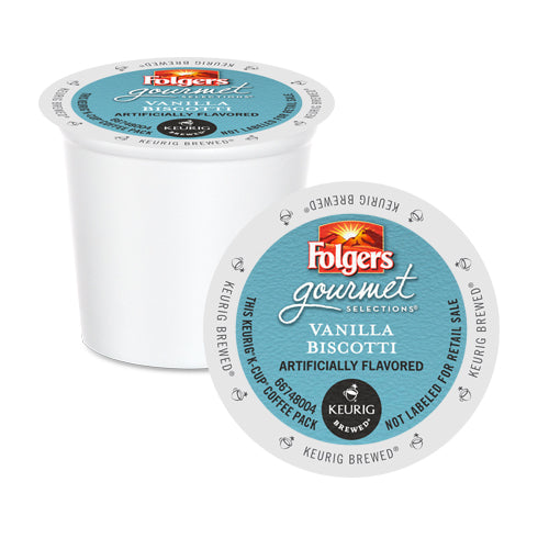 Folgers Gourmet Selections Vanilla Biscotti K-Cup® Pods 24 Pack