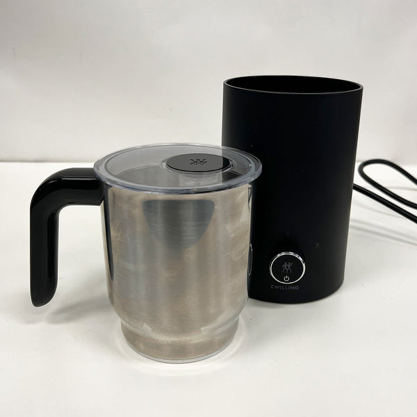 Open Box (#367) Zwilling Enfinigy Milk Frother, Black