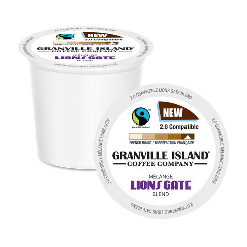 Granville Island Lions Gate Blend Single Serve Coffee 24 Pack