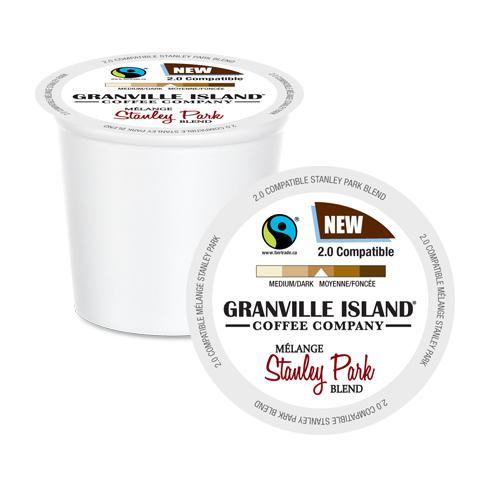 Granville Island Stanley Park Blend Single Serve Coffee 24 Pack
