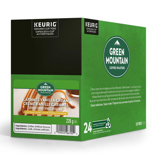 Green Mountain Coffee Caramel Vanilla Cream K-Cup® Pods 24 Pack