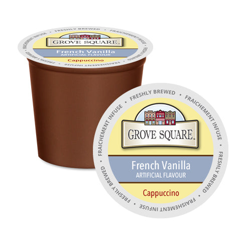 Grove Square French Vanilla Single Serve Cappuccino 24 Pack