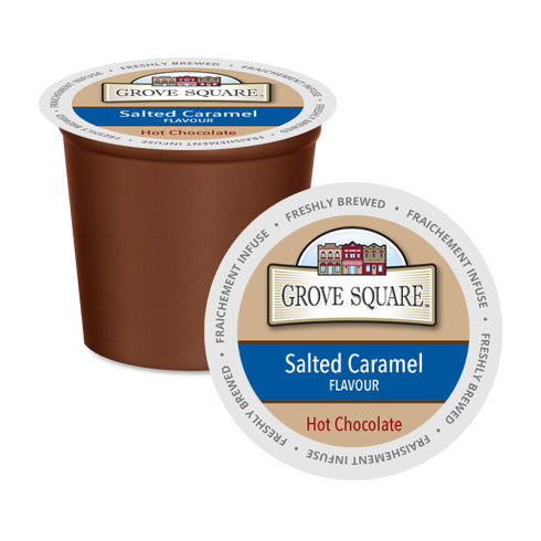 Grove Square Salted Caramel Single Serve Hot Chocolate 24 Pack