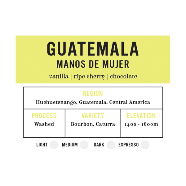 I.XXI Guatemala Manos de Mujer Whole Bean Coffee, 12 oz.