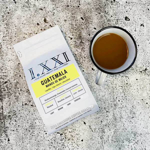 I.XXI Guatemala Manos de Mujer Whole Bean Coffee, 12 oz.