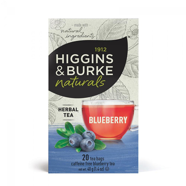Higgins & Burke Naturals Blueberry Filterbag Tea 20 Count