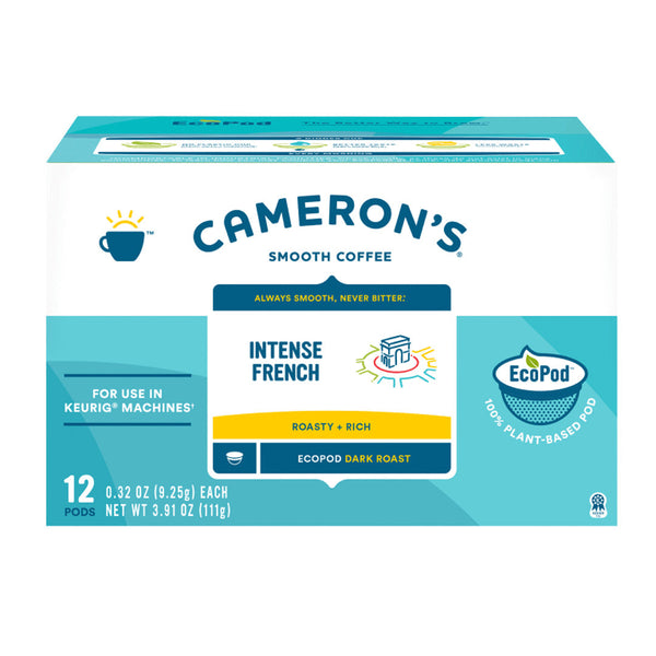 Cameron's Intense French Single Serve Coffee 12 Pack