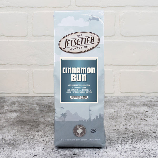 Jetsetter Cinnamon Bun Whole Bean Coffee, 12 oz.