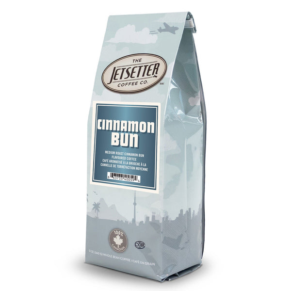 Jetsetter Cinnamon Bun Whole Bean Coffee, 12 oz.