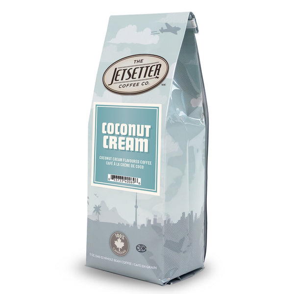 Jetsetter Coconut Cream Whole Bean Coffee, 12 oz.