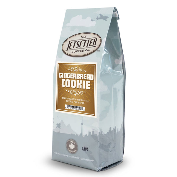 Jetsetter Gingerbread Whole Bean Coffee, 12 oz.