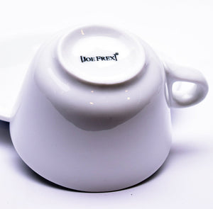 JoeFrex Cappuccino Cups with Saucers, Set of 6