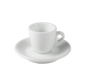 JoeFrex Espresso Cups with Saucers, Set of 6