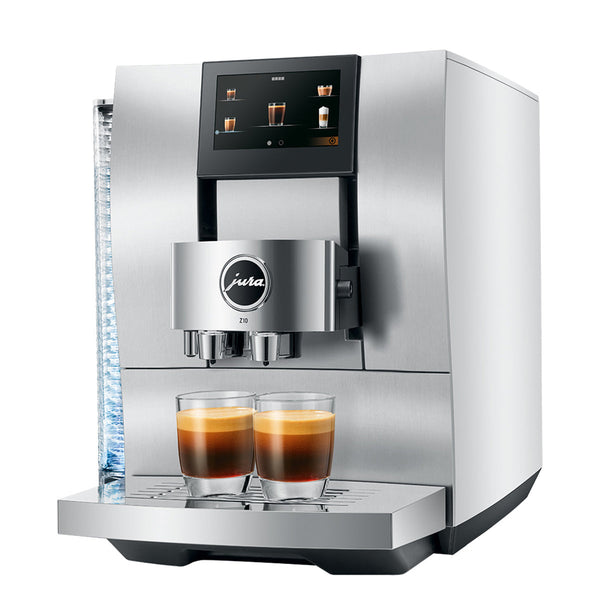 Jura Z10 Automatic Espresso Machine in Aluminum White