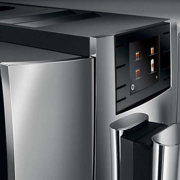 Jura E8 Automatic Espresso Machine #15371, Chrome