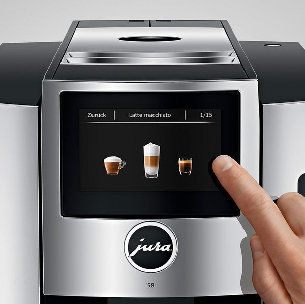 Jura S8 Automatic Espresso Machine, Chrome