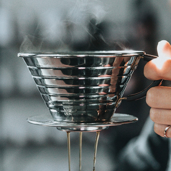 Kalita Wave 185 Drip Coffee Maker, Stainless Steel