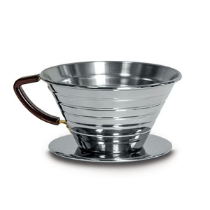 Kalita Wave 185 Drip Coffee Maker, Stainless Steel