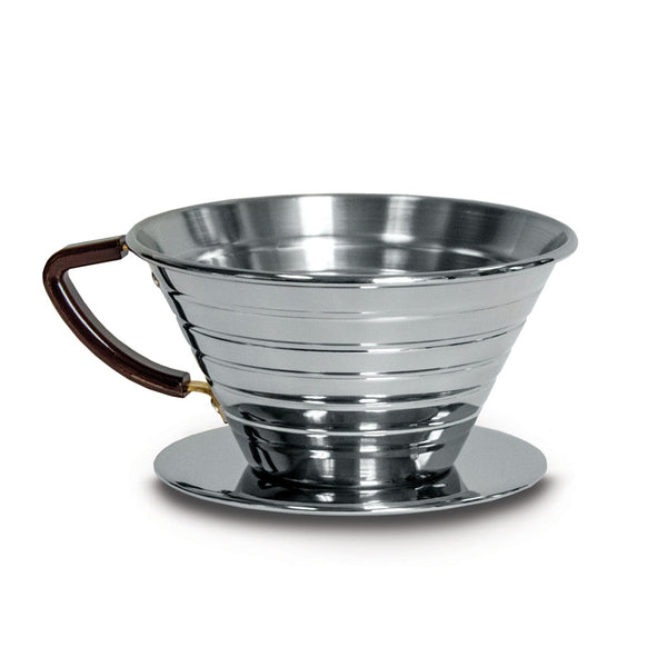 Kalita Wave 185 Drip Coffee Maker, Stainless Steel