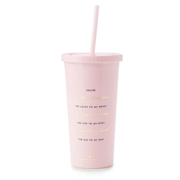 Kate Spade New York Hocus to my Pocus Tumbler with Straw
