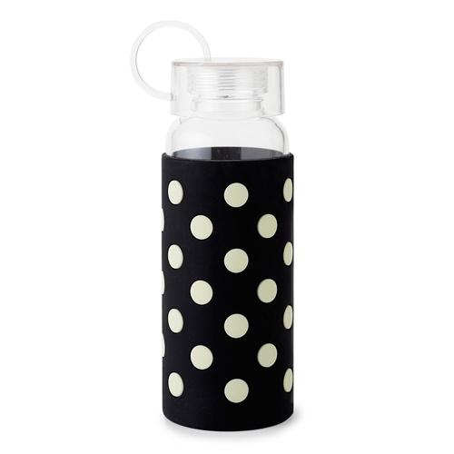 Kate Spade New York Black Dot Water Bottle