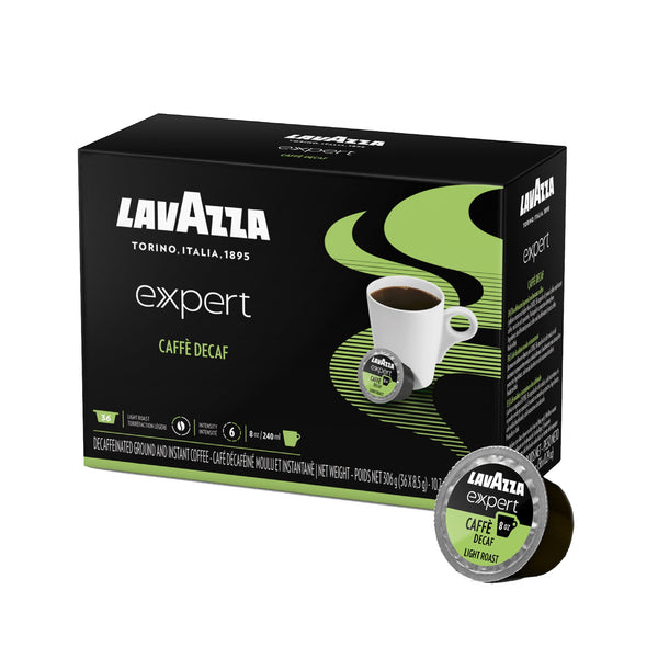 Lavazza Expert Caffe Decaf Coffee Capsules, 36 Pack