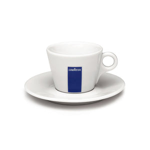 Lavazza Espresso Cup and Saucer Set, 2 oz