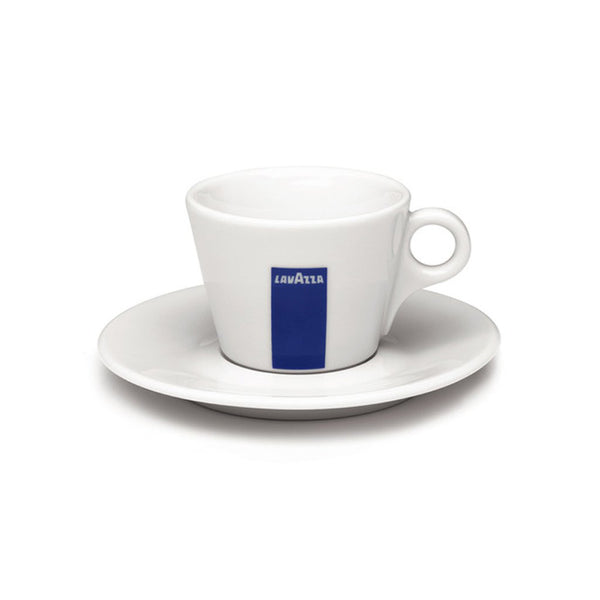 Lavazza Espresso Cup and Saucer Set, 2 oz
