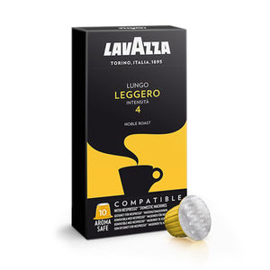 Lavazza Leggero Lungo Nespresso Compatible Capsules 10 Pack