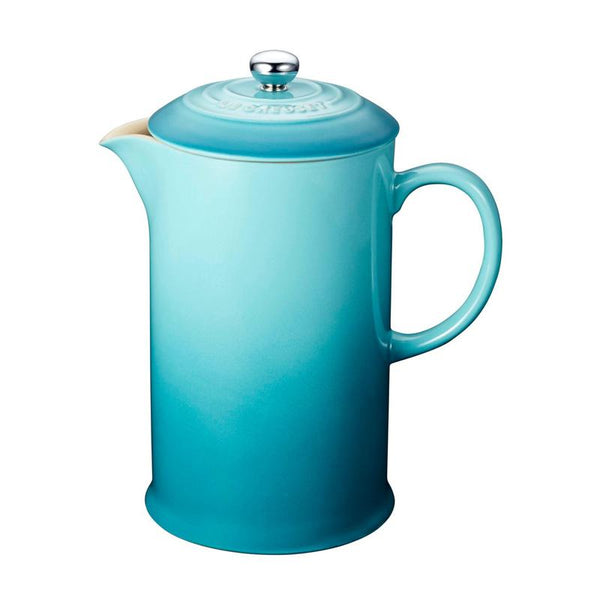 Le Creuset Caf Stoneware French Press - Caribbean