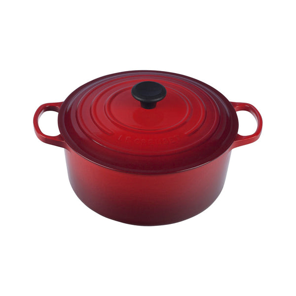 Le Creuset Signature Cast-Iron Round French Oven 4.2L - Cerise