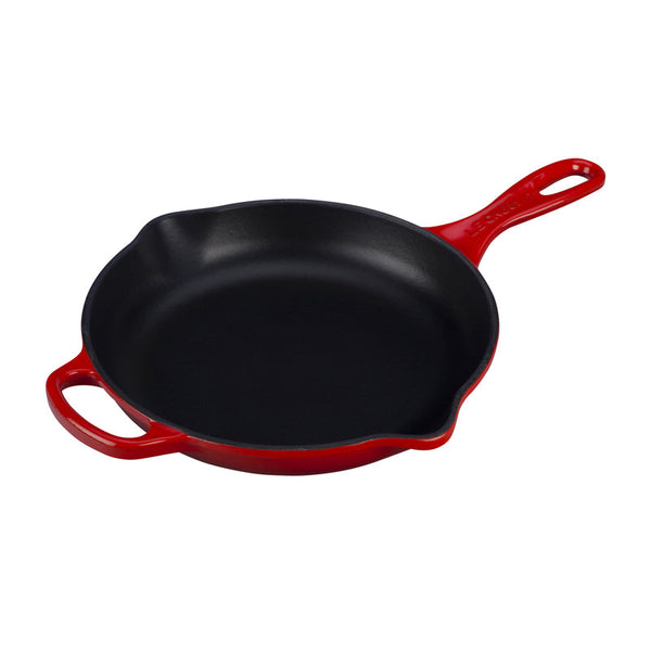 Le Creuset Signature Iron Handle Skillet - Cerise
