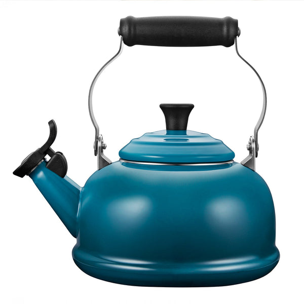 Le Creuset Stoneware Classic Whistling Kettle - Teal