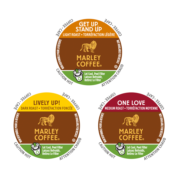 Marley Coffee Single Serve Coffee Variety 36 Pack