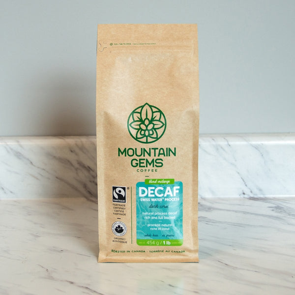 Mountain Gems Swiss Water Decaf Fair-trade Certified Organic Coffee, 1 lb
