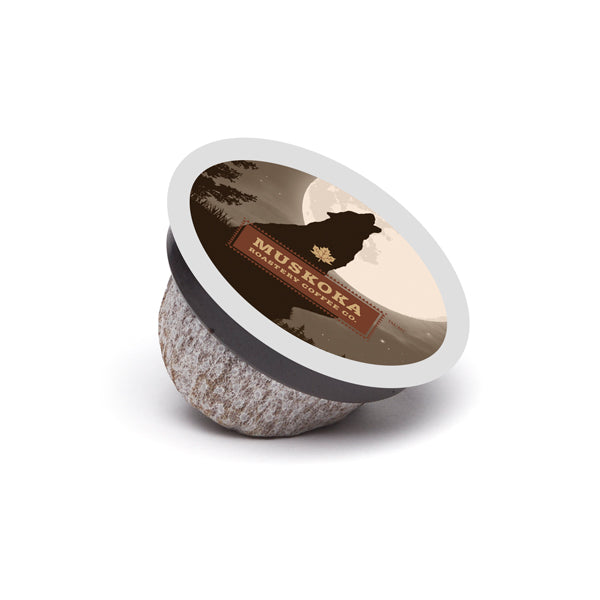 Muskoka Roastery Coffee Co. Howling Wolf Single Serve Coffee 20 Pack