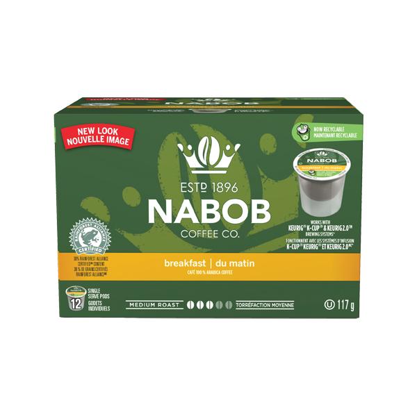 Nabob Coffee Co. Breakfast Blend Single Serve Coffee 12 Pack