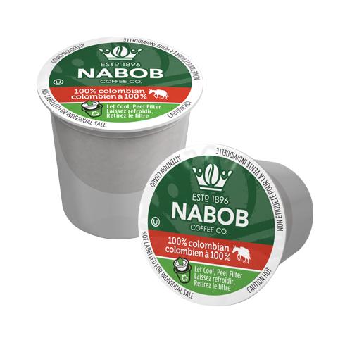 Nabob Coffee Co. 100% Colombian Single Serve Coffee 30 Pack
