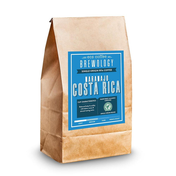 Naranajo Costa Rica Single Origin RFA Whole Bean Coffee 1lb