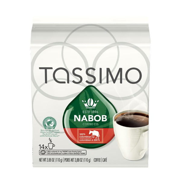 Tassimo Nabob 100% Colombian 14 T-Discs
