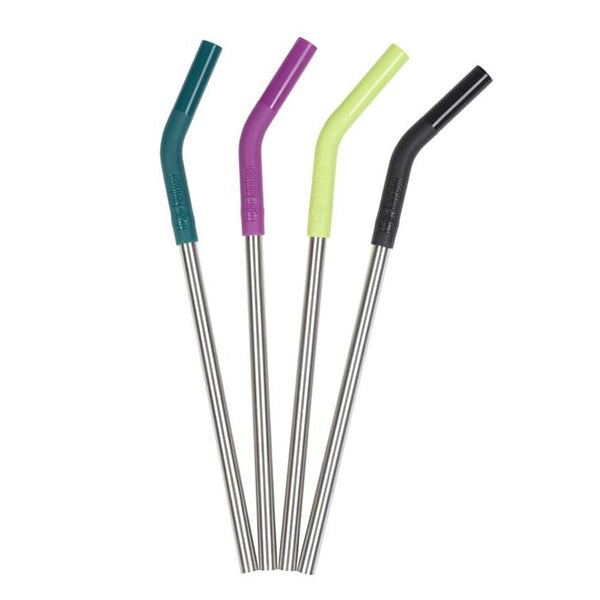 Klean Kanteen 4 Piece Multicolour Straw Set